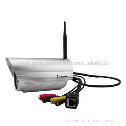 Wi-Fi Waterproof IP Camera with IR 30m Night Vision and 720P High-resolution